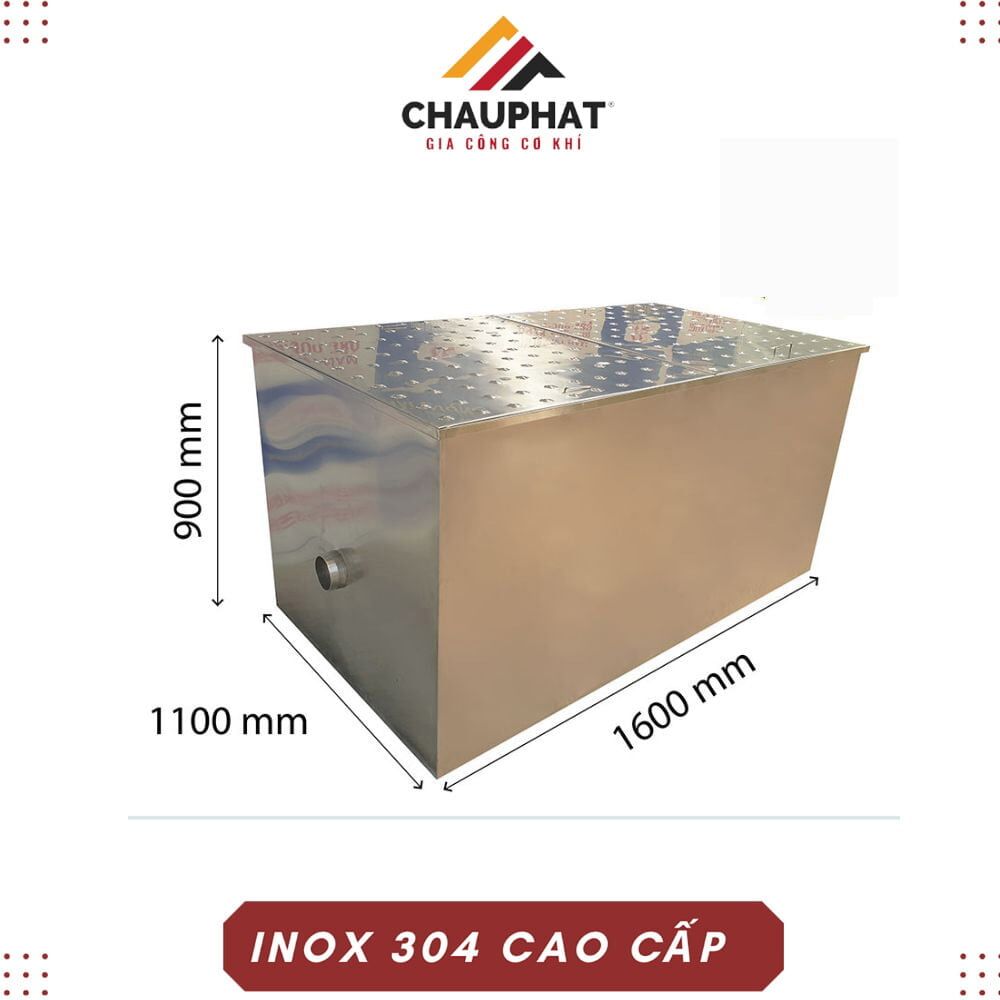 Bể Tách Mỡ Công Nghiệp 1800 Lít BM-A1800 9 Bể Tách Mỡ Công Nghiệp 1800 Lít BM-A1800