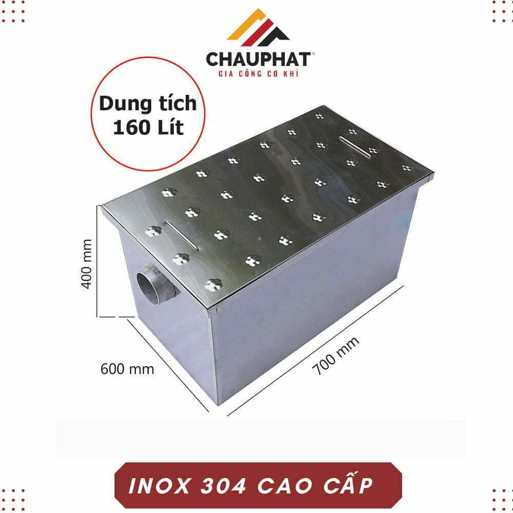 Bể Tách Dầu Mỡ Công Nghiệp 160 Lít BM-N160 7 Bể Tách Dầu Mỡ Công Nghiệp 160 Lít BM-N160